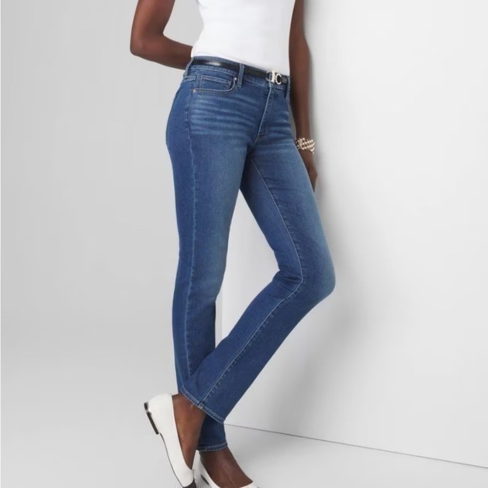 WHBM Slim Leg Jeans 0 Petite